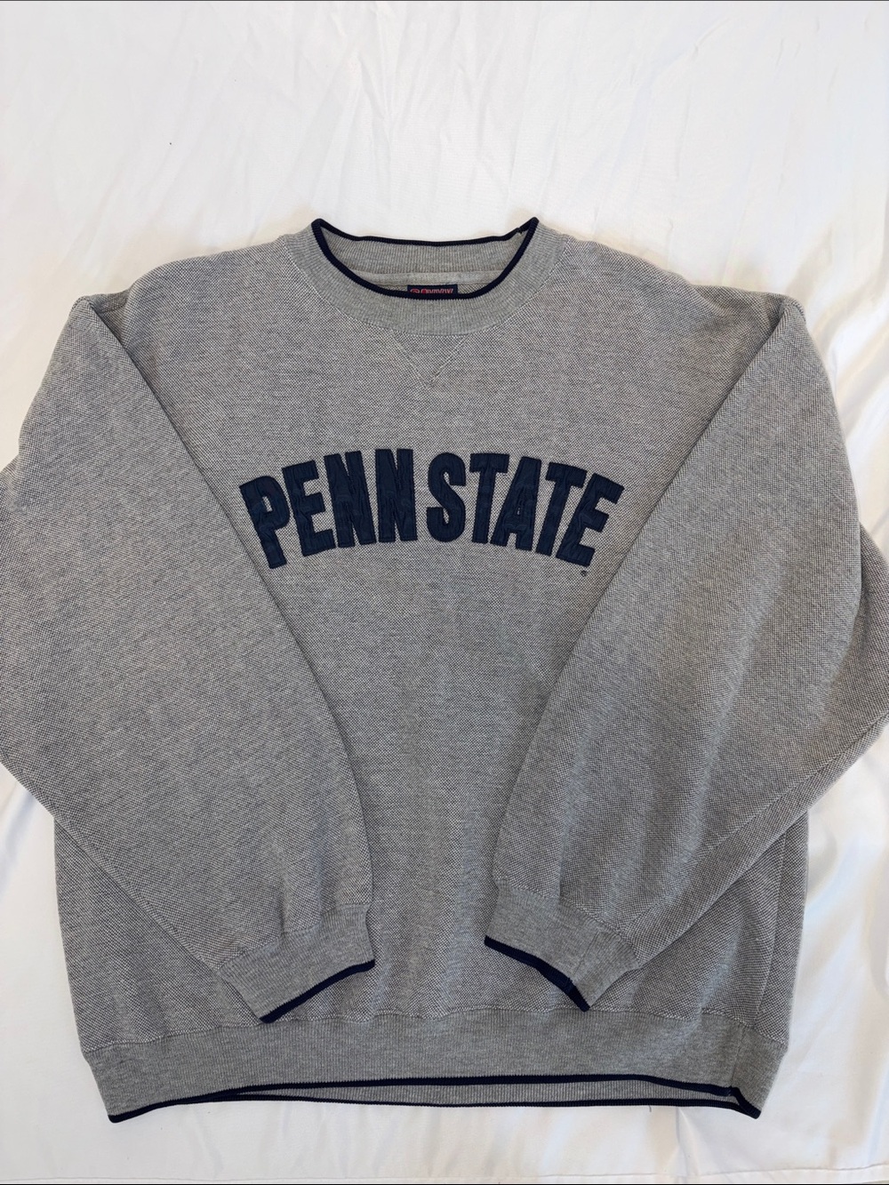 VTG 90s Savvy Penn State Nittany Lions Ribbed Trim Crewneck XL